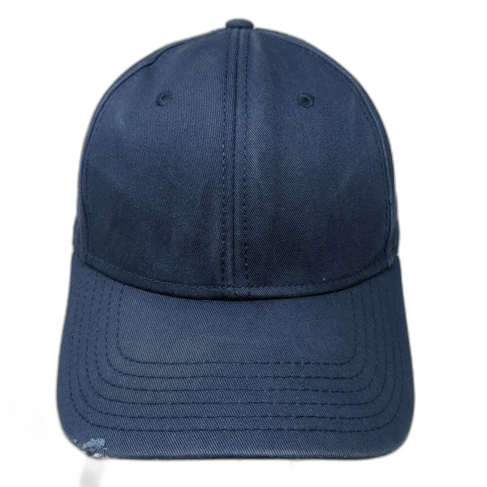 Timberland Baseball Cap Blue One Size Strapback Adjustable Hat Plain Solid